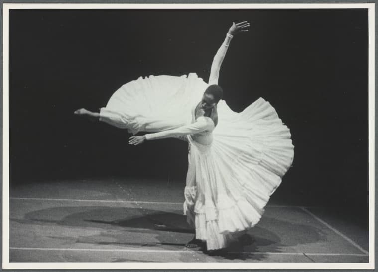 Jerome Robbins Dance Division, The New York Public Library. "Judith Jamison in Alvin Ailey's Cry" The New York Public Library Digital Collections. 1972. Photo by Fred Fehl.